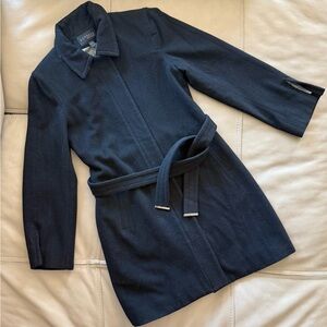 Never Worn Express Vintage Wool Trench Coat Size 3/4